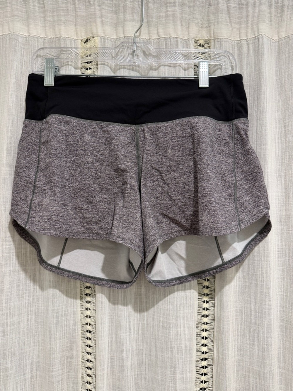 Lululemon Gray Speed Up Short